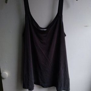 GRAY SPAGHETTI STRAP TANK TOP OLD NAVY SIZE SP SMALL PETITE WOMEN